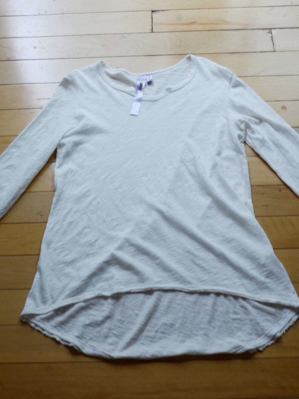 WILT Clothing Long Sleeve 100% cotton Tee Top Shirt Size M